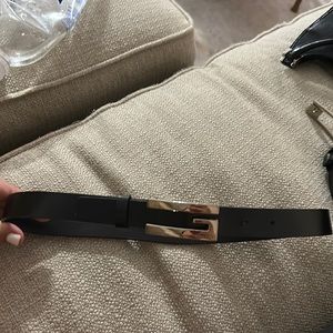 Gucci black belt